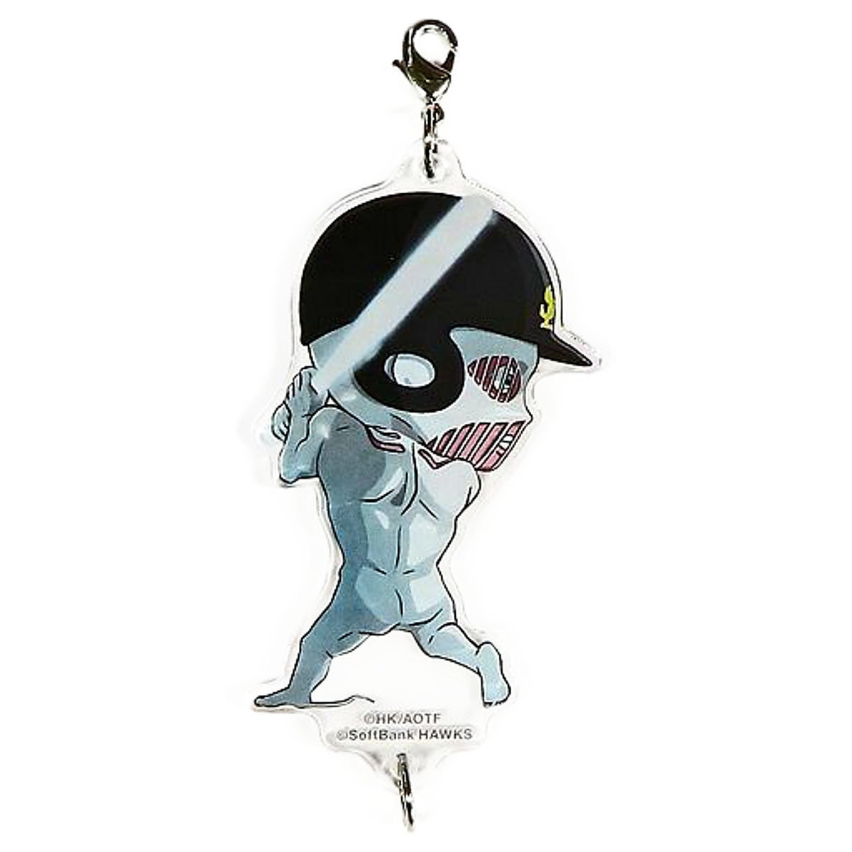 War Hammer Titan Attack on Titan X Fukuoka Softbank Hawks Secret Interlocking Acrylic Charm Nine Titans Charm [USED]