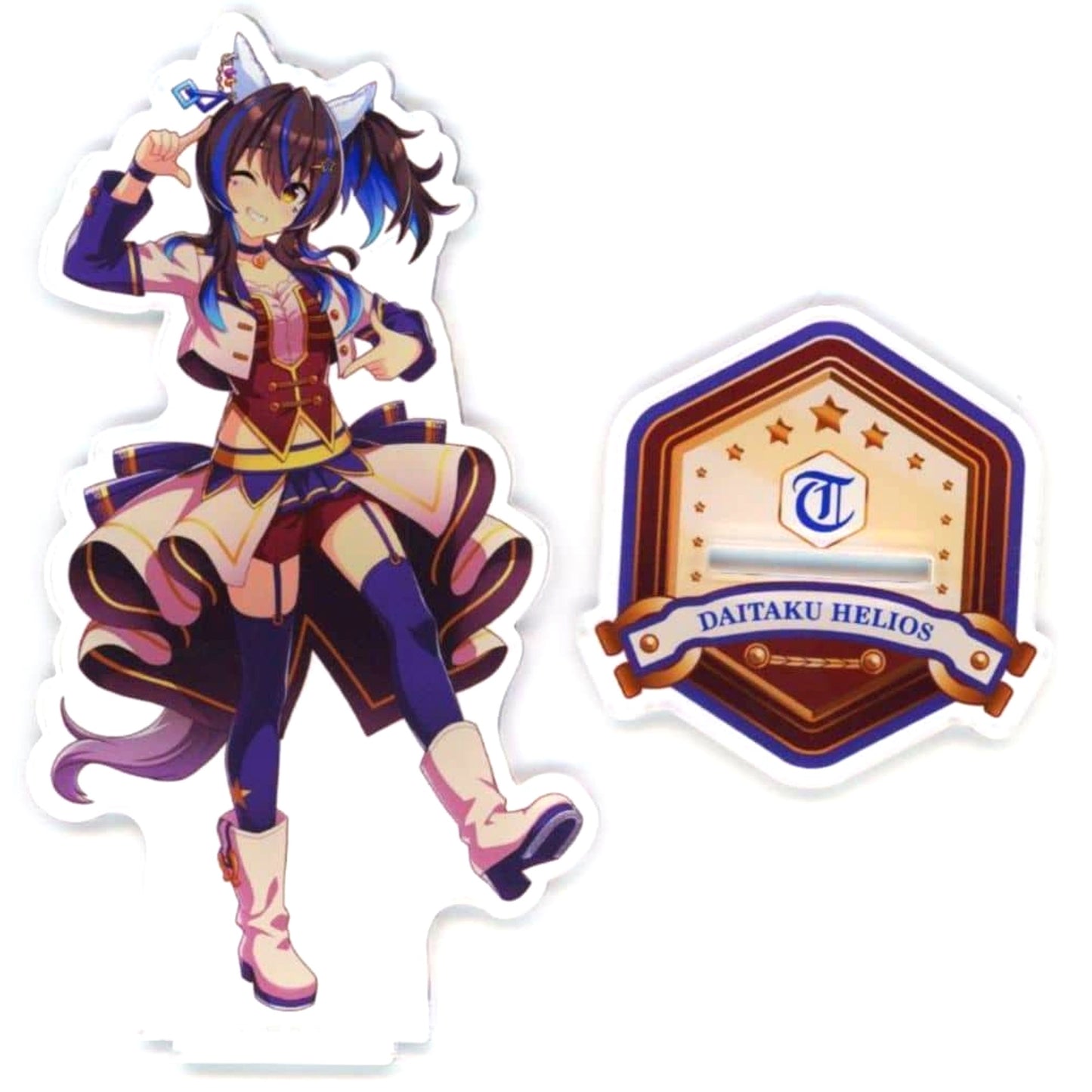 Daitaku Helios Uma Musume: Pretty Derby Official Acrylic Stand Starting Future Ver. [USED]