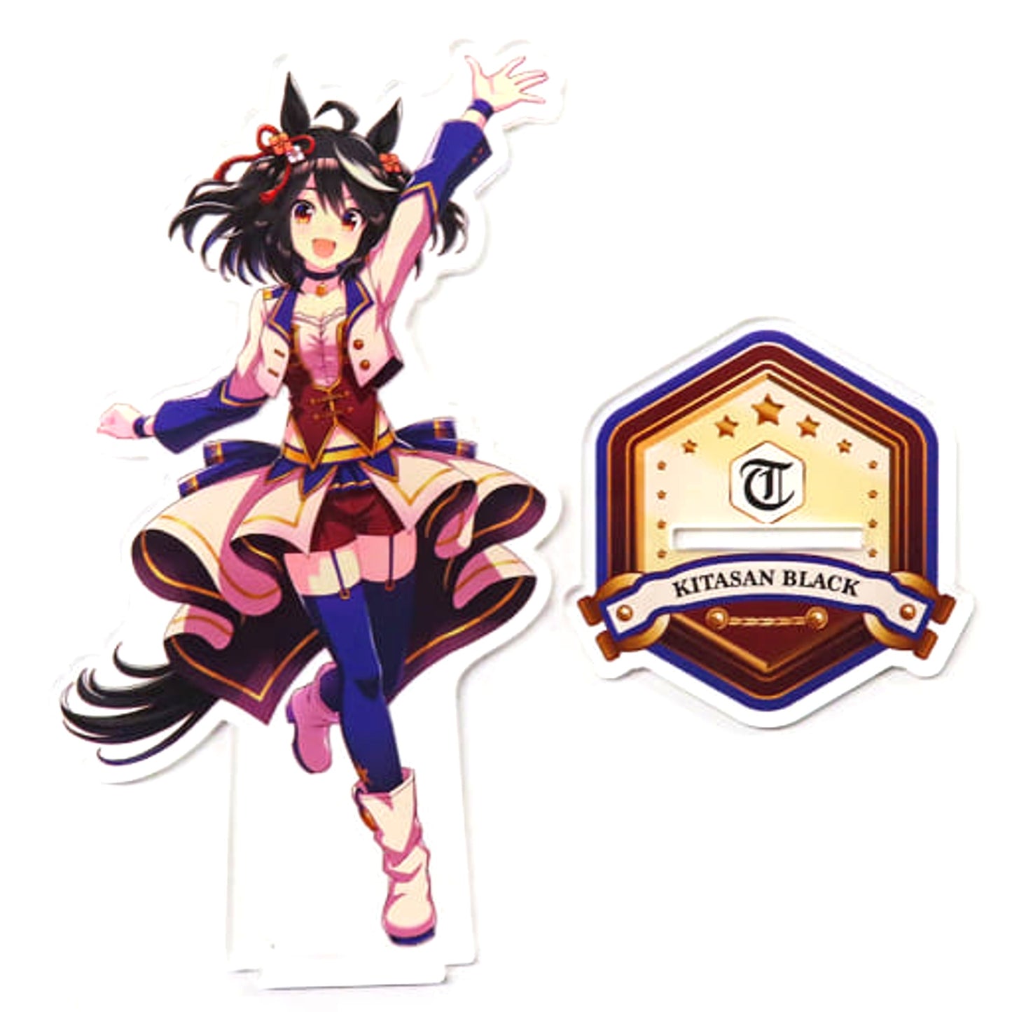 Kitasan Black Uma Musume: Pretty Derby Official Acrylic Stand Starting Future Ver. [USED]