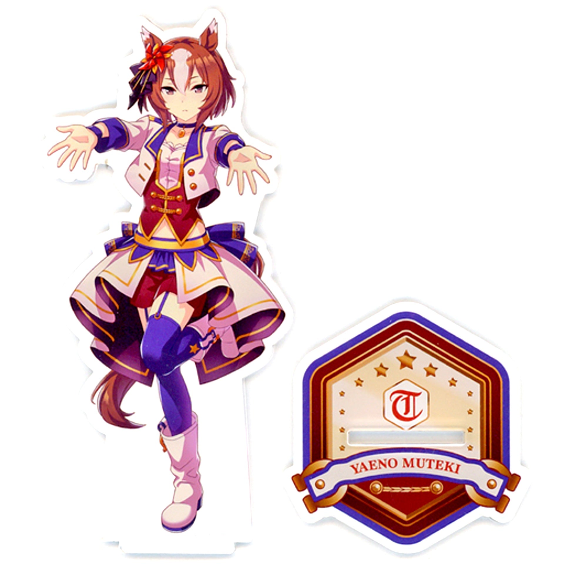 Yaeno Muteki Official Acrylic Stand Starting Future Ver. Umamusume: Pretty Derby [USED]