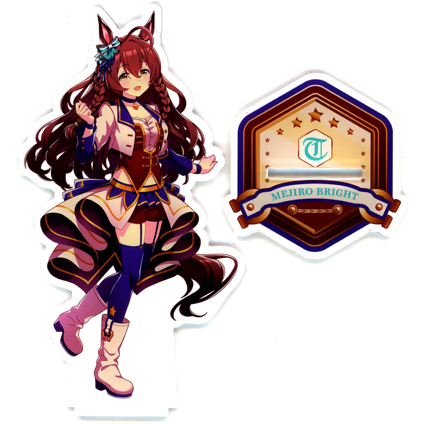 Mejiro Bright Uma Musume: Pretty Derby Official Acrylic Stand Starting Future Ver. [USED]