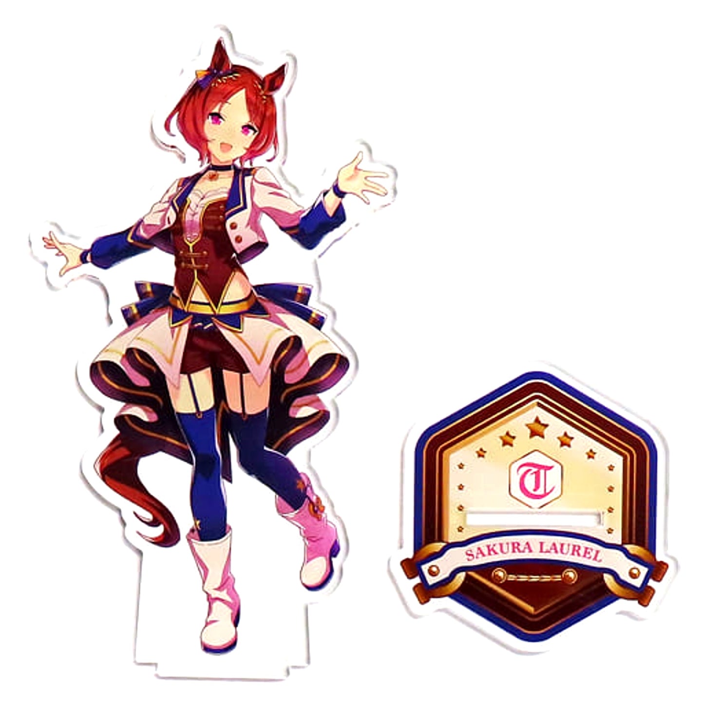 Sakura Laurel Umamusume Pretty Derby Official Acrylic Stand Starting Future Ver. [USED]