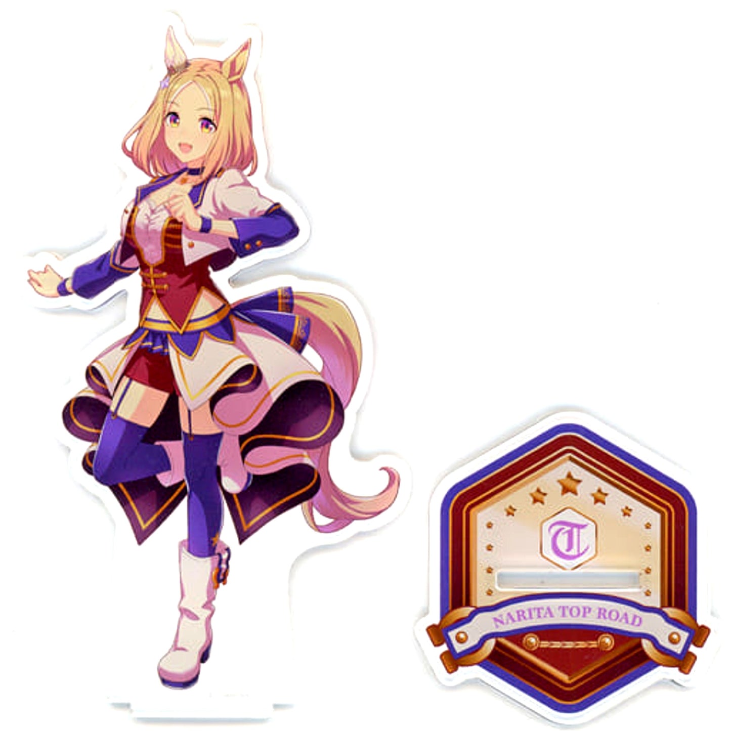 Narita Top Road Uma Musume: Pretty Derby Official Acrylic Stand Starting Future Ver. [USED]