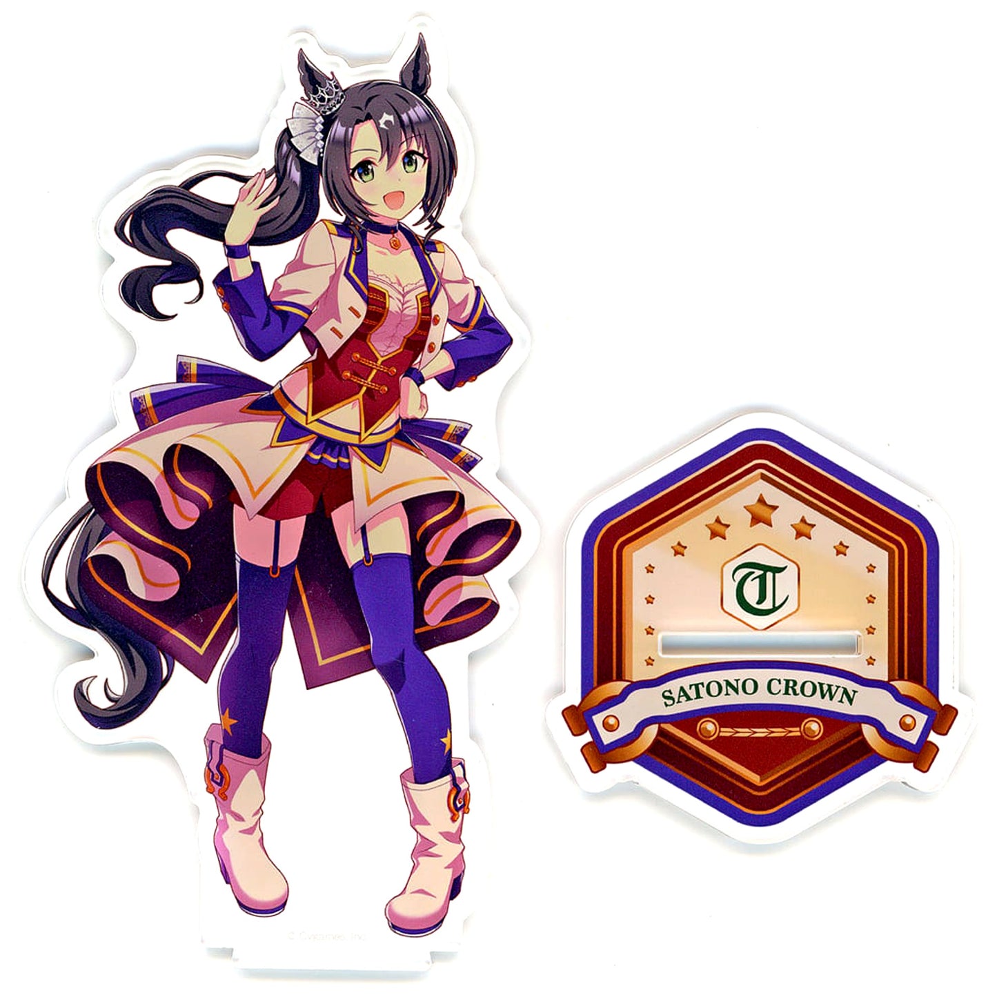 Satono Crown Uma Musume Pretty Derby Official Acrylic Stand Starting Future Ver [USED]