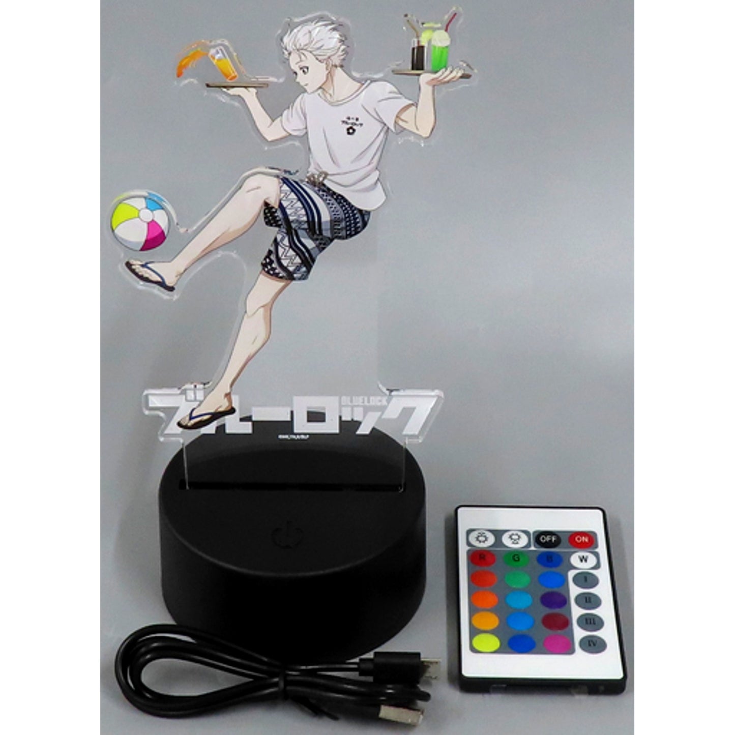 Seishiro Nagi LED BIG Acrylic Stand Blue Lock [USED]