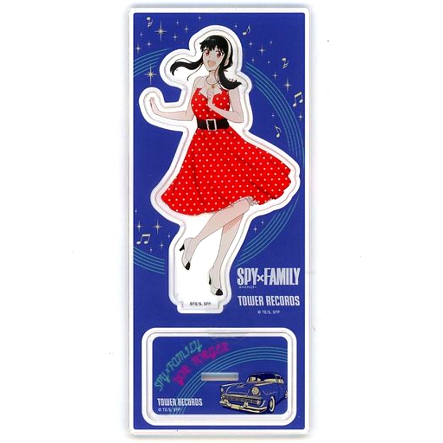 Yor Forger SPY x FAMILY Tower Records Cafe Trading Acrylic Stand [USED]