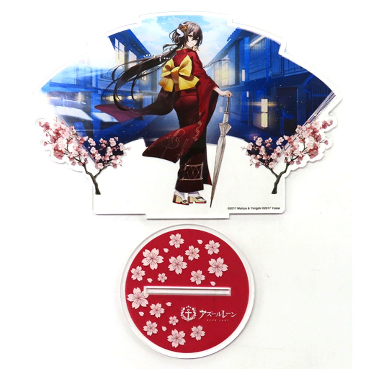 Mikasa Kaga Yuzen Collab Acrylic Stand Azur Lane x Kaga Yuzen Part 2 [USED]