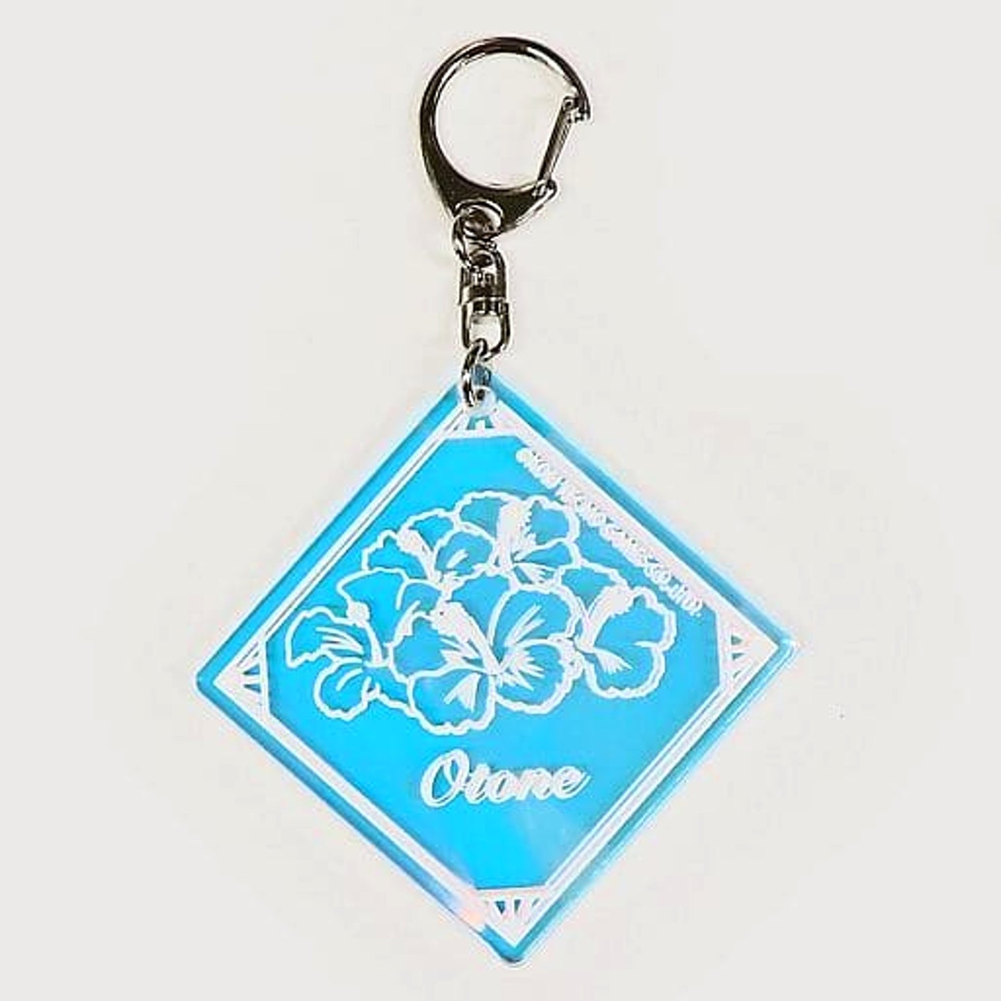 Otone Minami La Corda D'oro Starlight Orchestra Flower Motif Aurora Acrylic Keychain 1.5th Anniversary Premium Event Limited [USED]