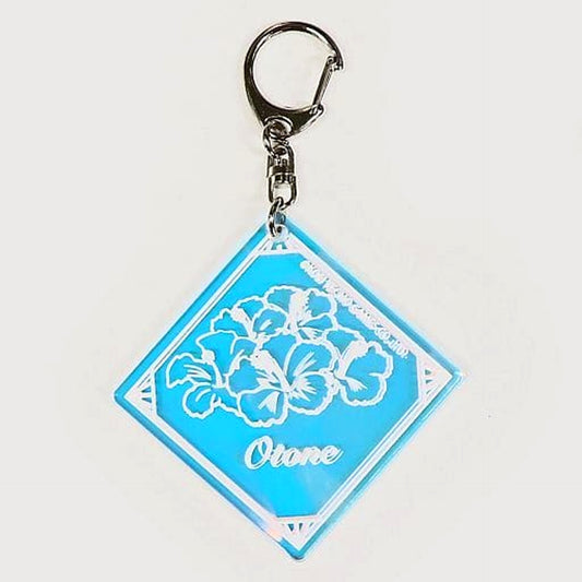 Otone Minami La Corda D'oro Starlight Orchestra Flower Motif Aurora Acrylic Keychain 1.5th Anniversary Premium Event Limited [USED]