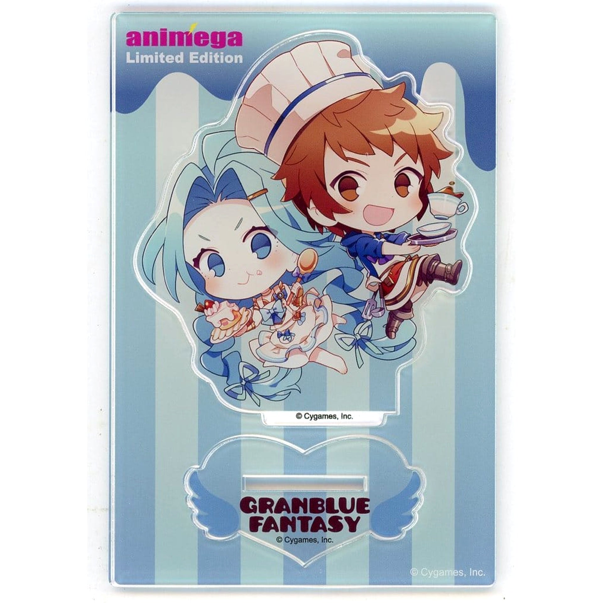 Granblue Fantasy Gran Lyria Deformed Acrylic Stand Animega Limited Acrylic Stands [USED]