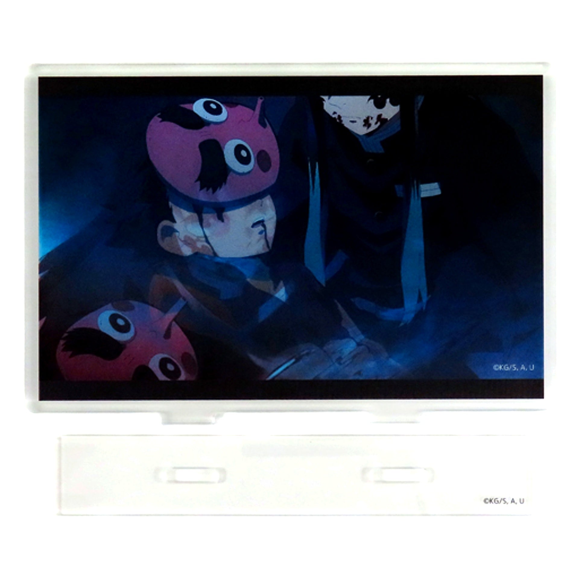 Muichiro Tokito & Kotetsu E Demon Slayer Swordsmith Village Arc x ufotable Cafe x Machi Asobi Cafe Real-Time Cafe Episode 8 Lenticular Random Acrylic Stand [USED]