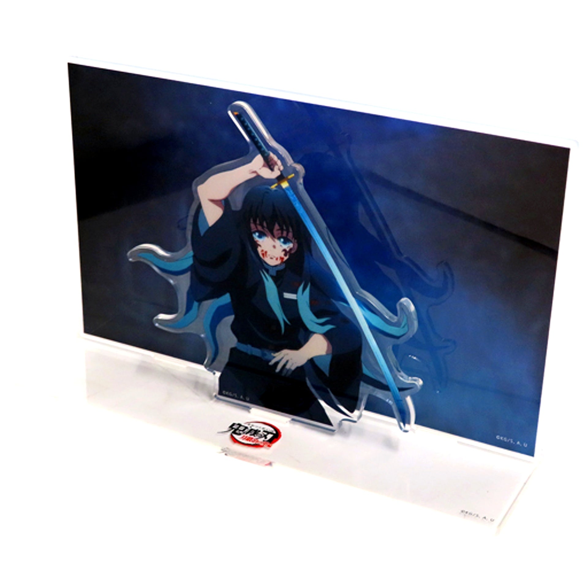 Muichiro Tokito Scene Just As It Is Acrylic Stand Thank You, Mr. Kanamori Demon Slayer Swordsmith Village Arc x ufotable Cafe x Machi Asobi CAFE Real-Time Cafe Episode 8 [USED]