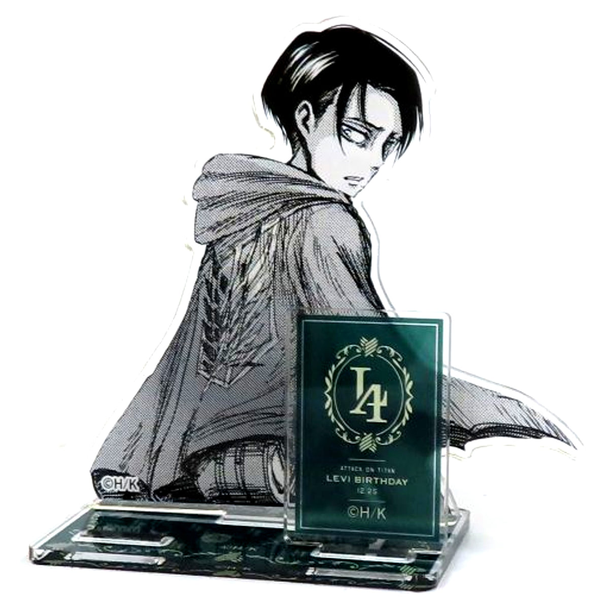 Levi Ackerman Looking Back Attack on Titan Levi Birthday 2022 Trading Acrylic Stand [USED]