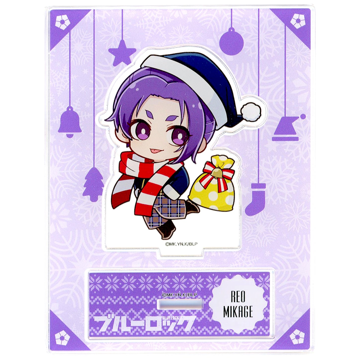 Reo Mikage Acrylic Stand Christmas Ver. Blue Lock x Princess Cafe [USED]