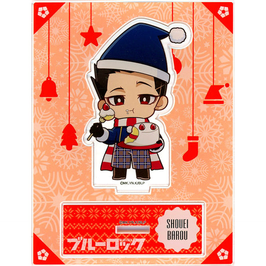 Shoei Baro Christmas Ver. Blue Lock x PRINCESS CAFE Acrylic Stand [USED]