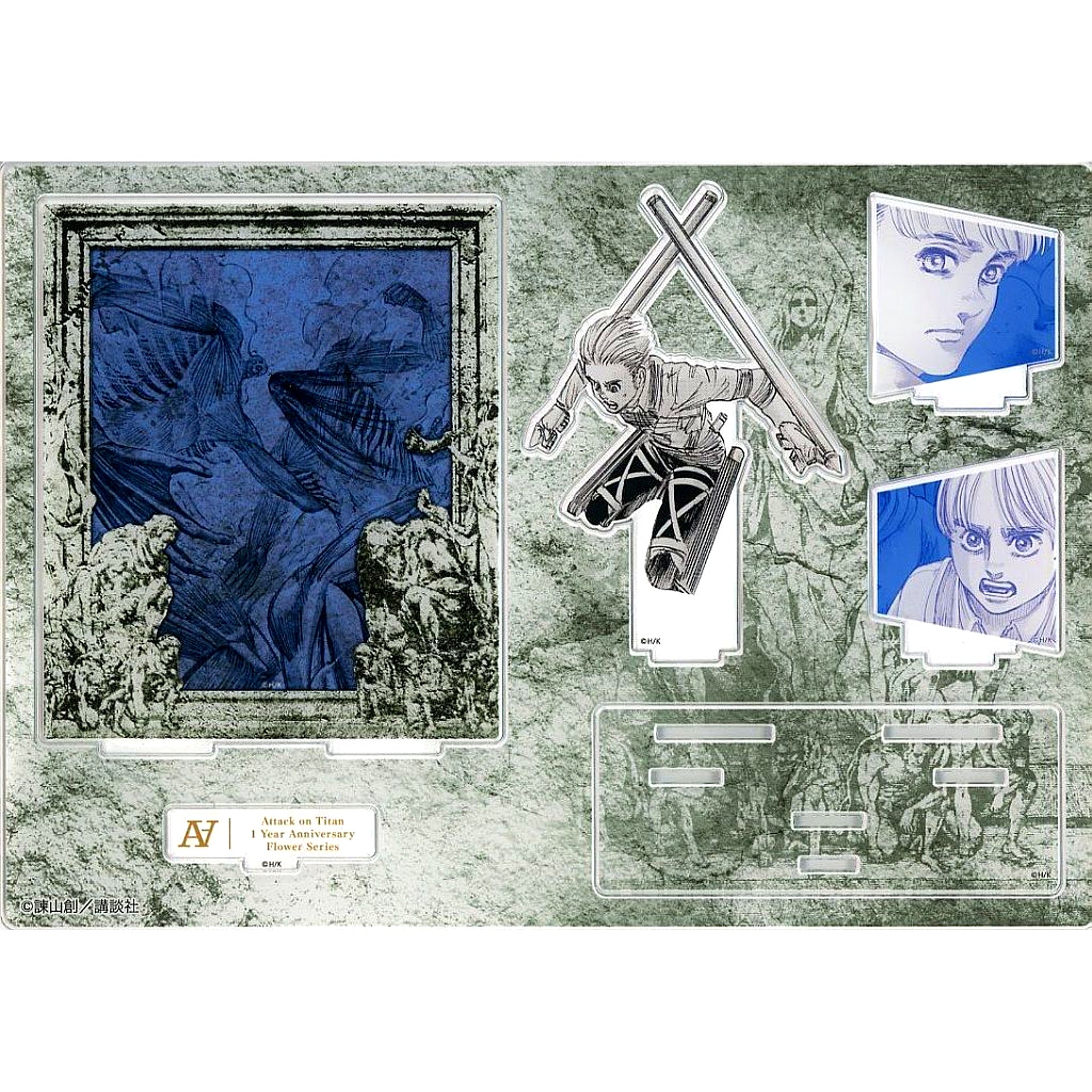 Armin Arlert Attack on Titan Memory Collection Diorama Acrylic Stand Battle of Heaven and Earth [USED]