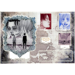 Eren Yeager & Armin Arlert Attack on Titan Memory Collection Diorama Acrylic Stand Oaths and Promises [USED]