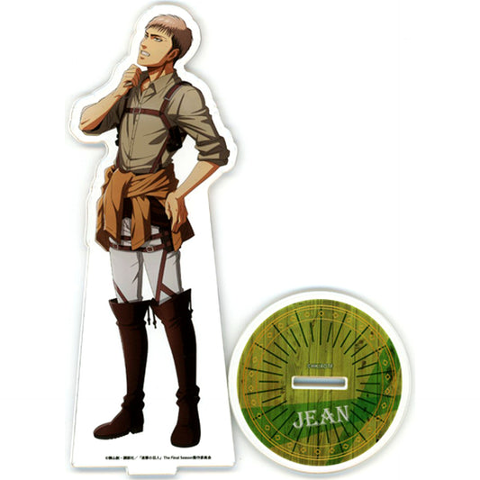 Jean Kirstein Prize C-2 Attack on Titan After Survey Corps Training DMM Scratch! BIG Acrylic Stand [USED]
