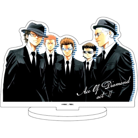 14 Group Design 2 Official Illustration Character Acrylic Figure Ace of Diamond Act II [USED]
