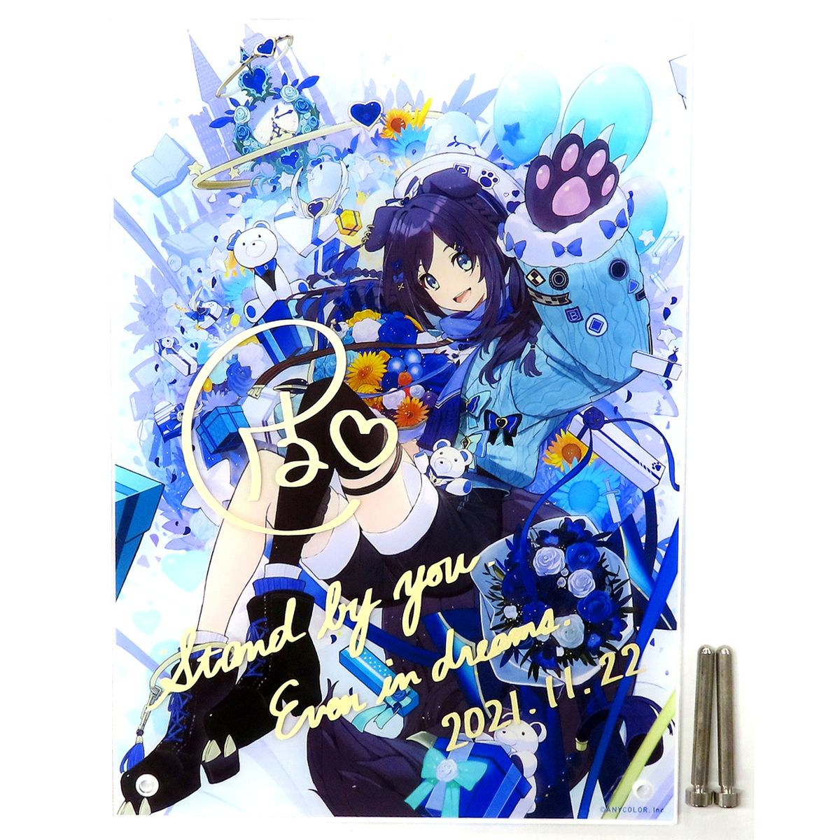 Aiba Uiha Virtual YouTuber Nijisanji Acrylic Item [USED]