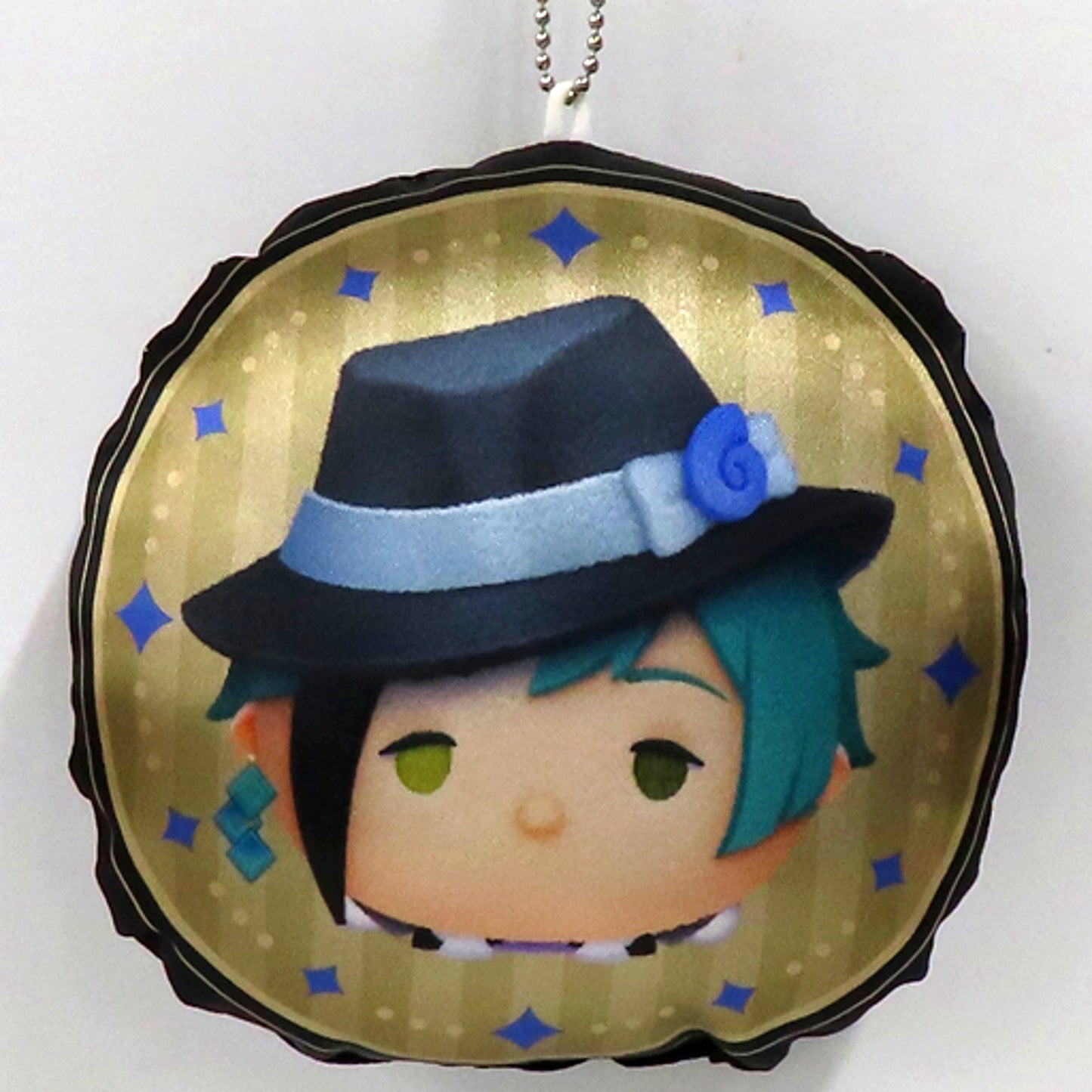 Floyd Leech Disney Twisted Wonderland HapiClo! Tsum Tsum Cushion Keychain [USED]