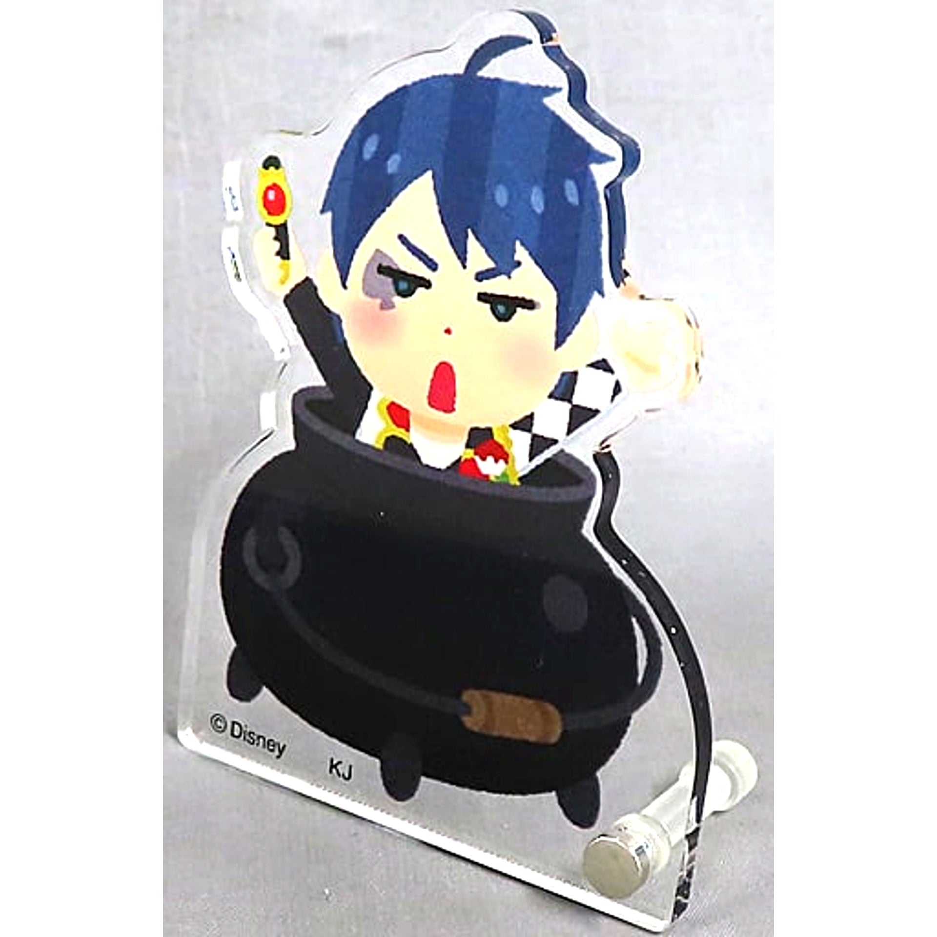Deuce Spade Stamp by Takashi Mifune Art Trading Mini Acrylic Panel Vol.1 Disney Twisted-Wonderland [USED]
