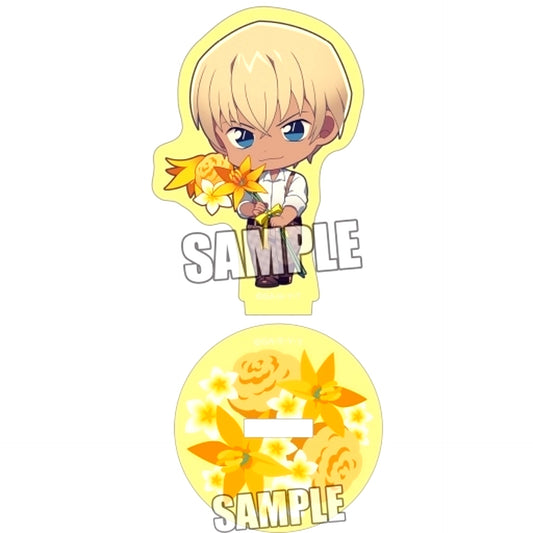 Toru Amuro Detective Conan Trading Mini Acrylic Stand Flower For You Ver. [USED]