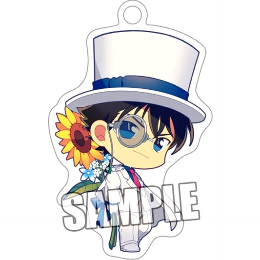 Kaito Kid Detective Conan Trading Metal Charm Flower For You Ver. [USED]
