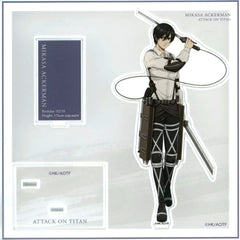 Mikasa Ackerman Standing Ver. Attack on Titan The Final Season POP UP Exhibition The Rumbling at baseyard tokyo BYT Illustration Acrylic Stand [USED]