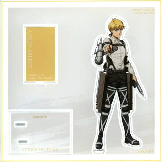 Armin Arlert Attack on Titan The Final Season Standing Pose Ver. BYT Illustration POP UP Exhibition The Rumbling at baseyard tokyo Acrylic Stand [USED]