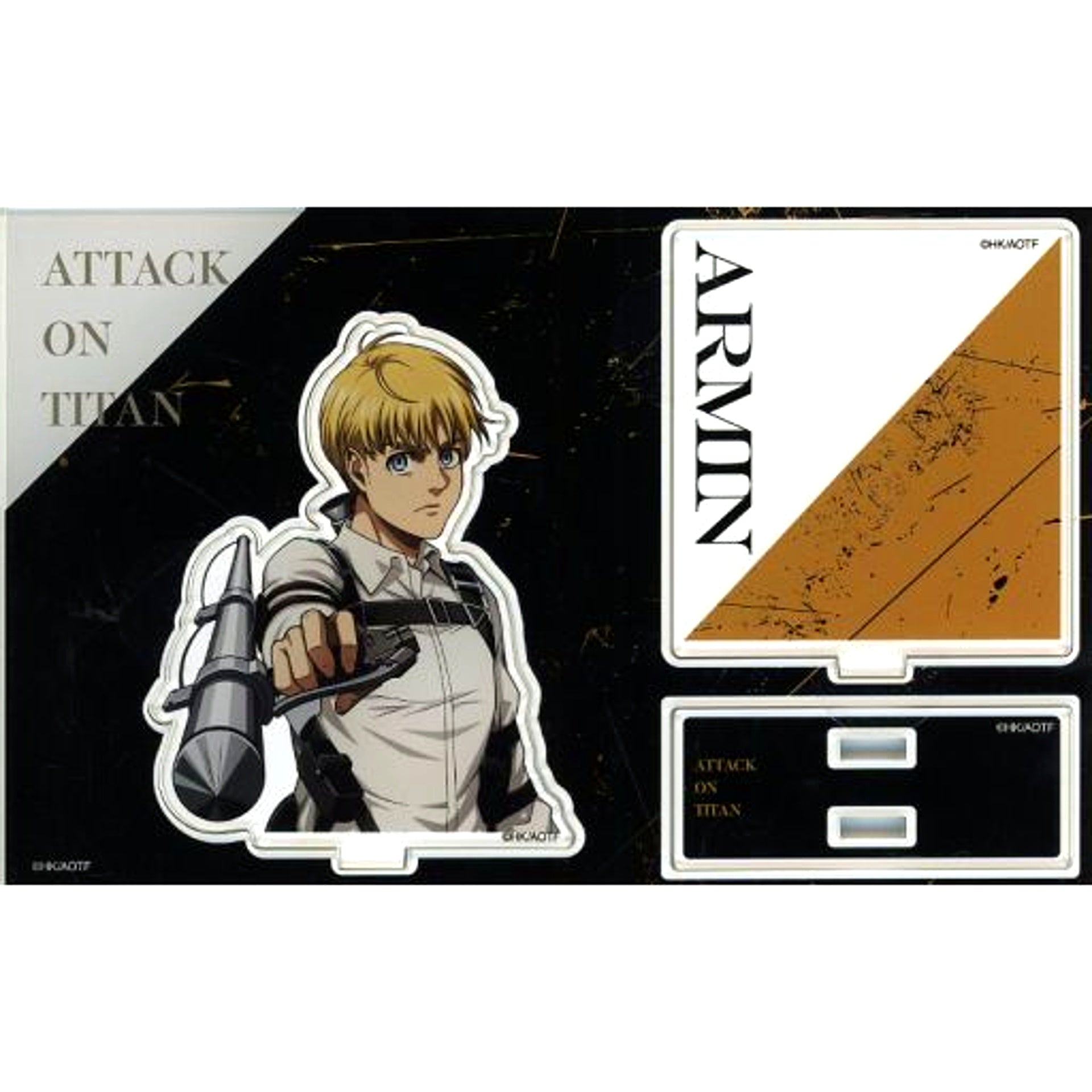 Armin Arlert Card Design Ver. Attack on Titan The Final Season POP UP Exhibition The Rumbling at baseyard tokyo BYT Illustration Acrylic Stand [USED]