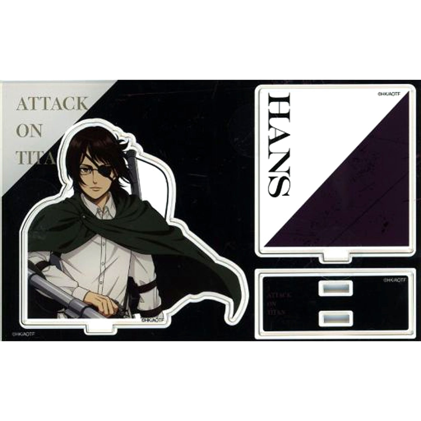Hange Zoe Attack on Titan The Final Season POP UP Exhibition The Rumbling baseyard tokyo Card Design Ver. BYT Acrylic Stand [USED]