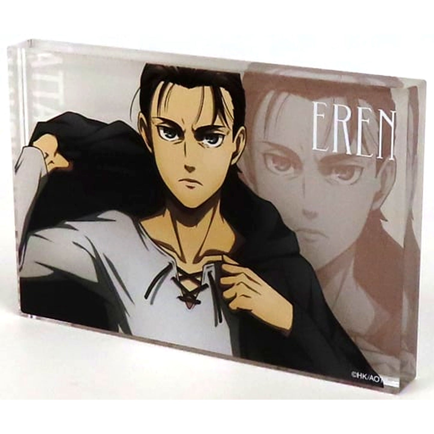 Eren Yeager Attack on Titan The Final Season POP UP Exhibition The Rumbling at baseyard tokyo Acrylic Block BYT Illustration [USED]