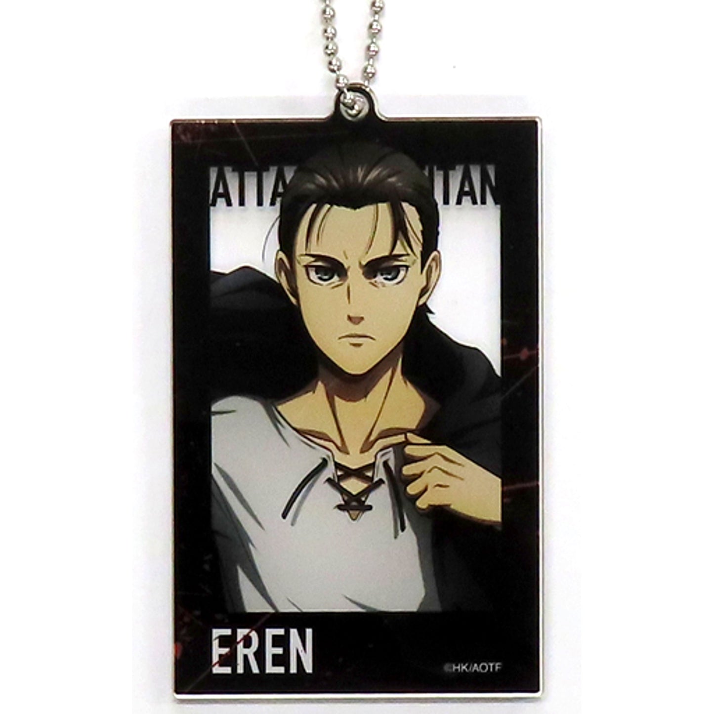 Eren Yeager Attack on Titan Final Season POP UP The Rumbling baseyard tokyo Acrylic Big Tag BYT Illustration [USED]