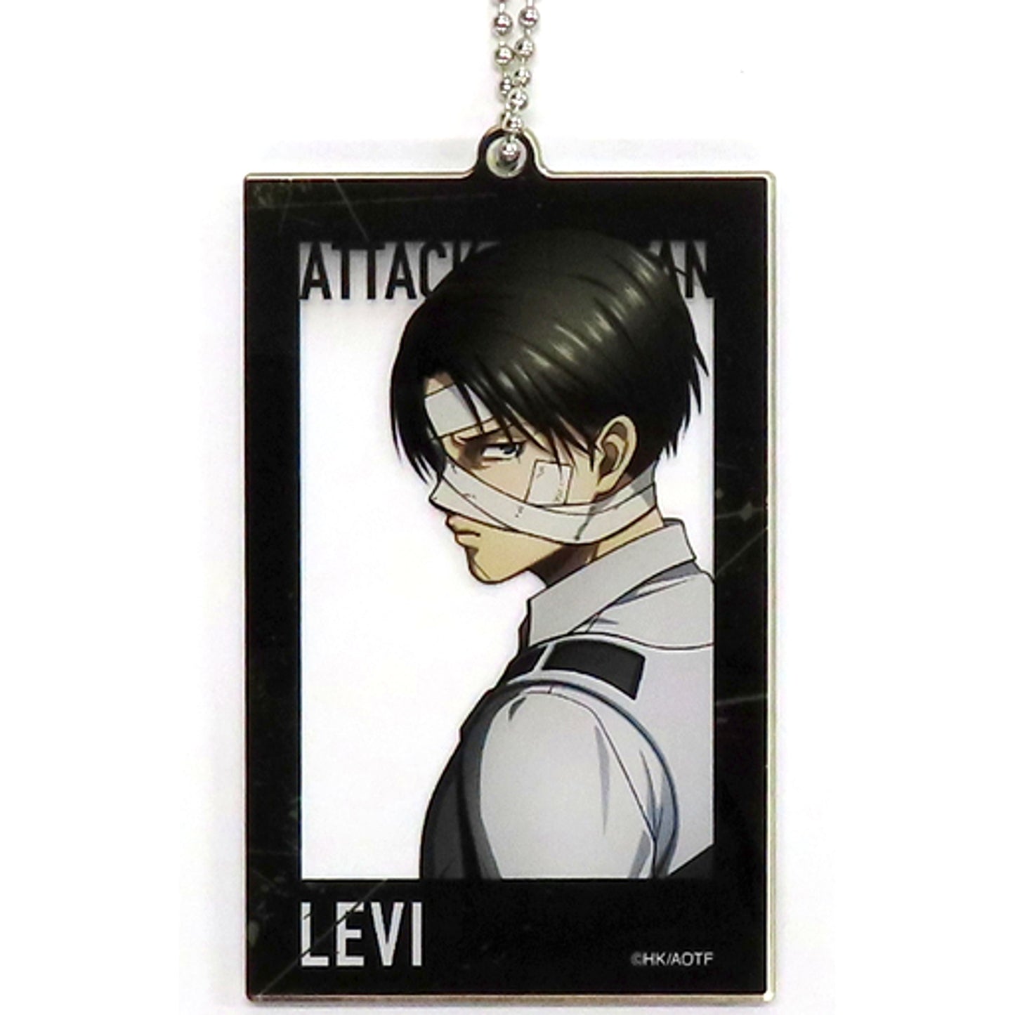 Levi Ackerman Attack on Titan The Final Season Big Acrylic Tag BYT Illustration POP UP Exhibition Rumbling at baseyard tokyo [USED]