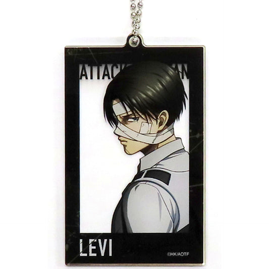 Levi Ackerman Attack on Titan The Final Season Big Acrylic Tag BYT Illustration POP UP Exhibition Rumbling at baseyard tokyo [USED]