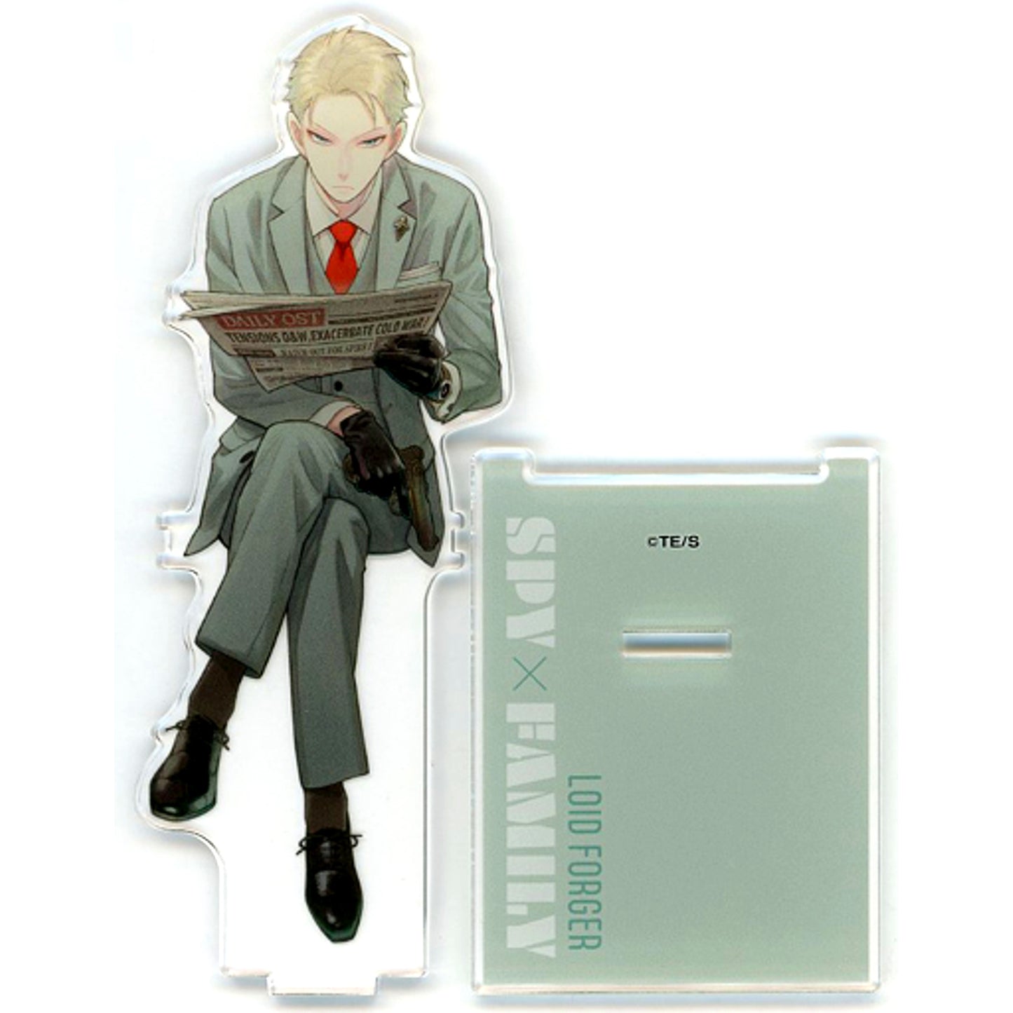 Loid Forger Sitting Acrylic Stand Spy x Family Exhibition [USED]