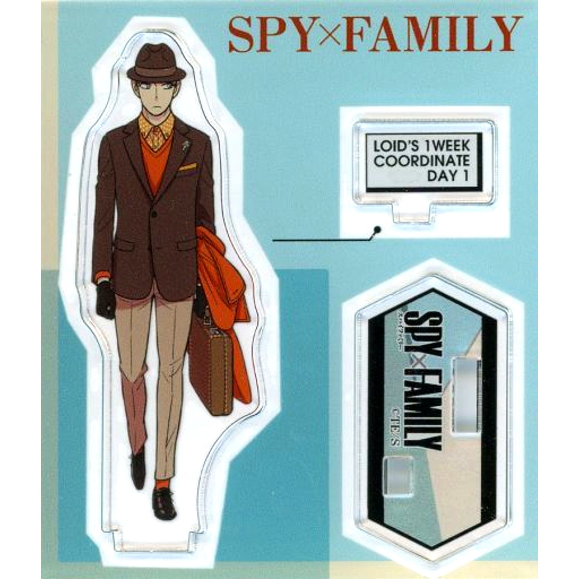 Loid Forger DAY1 Acrylic Figure Collection Spy x Family Exhibition [USED]