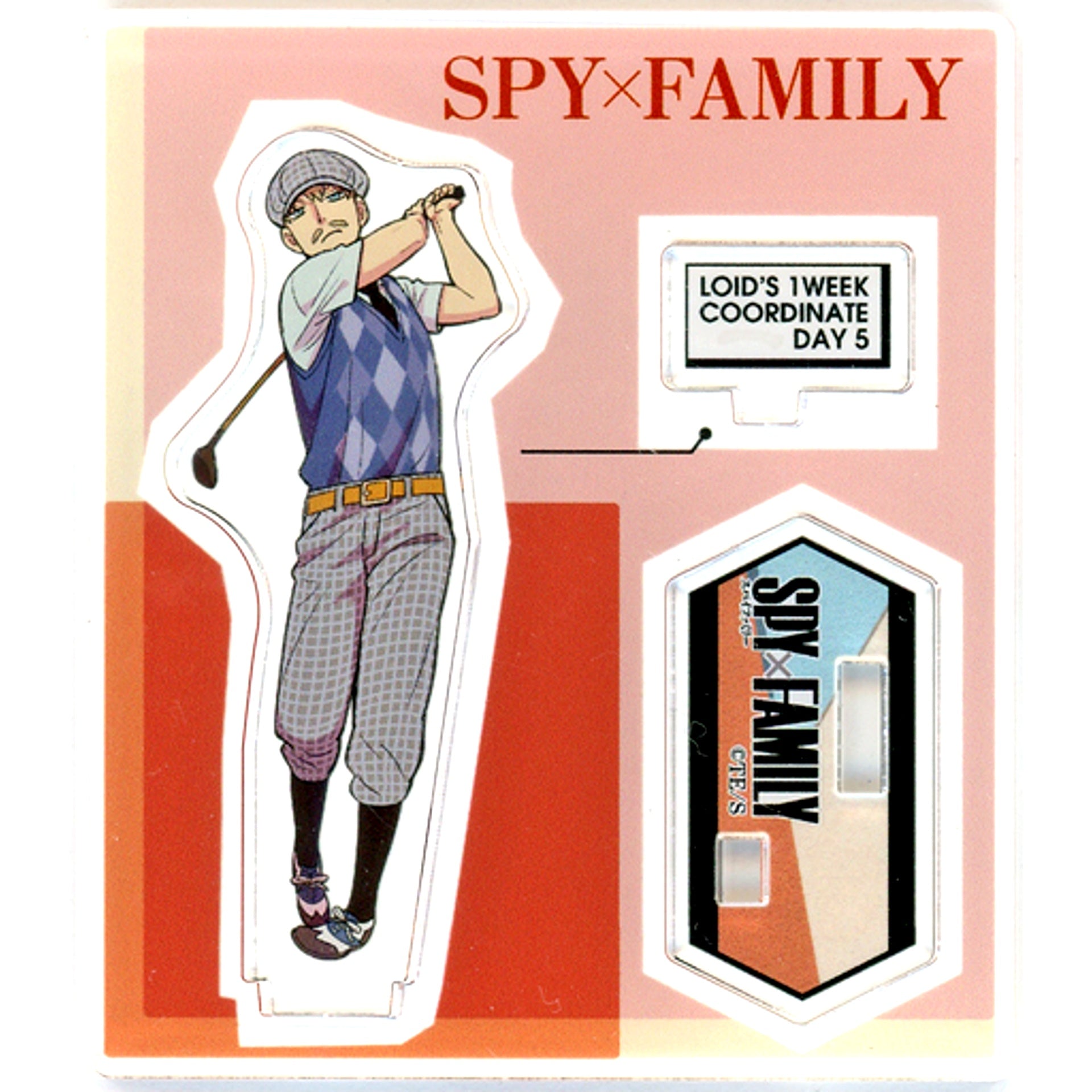 Loid Forger DAY 5 SPY x FAMILY Exhibition Acrylic Figure Collection [USED]