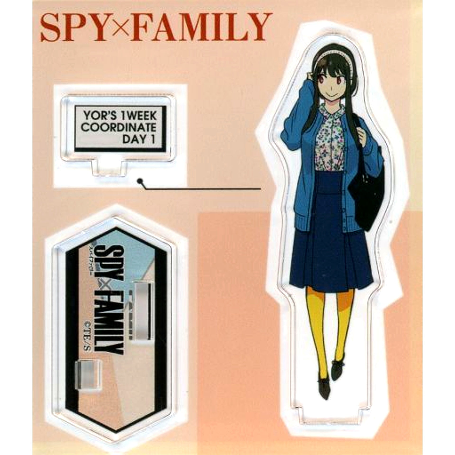 Yor Forger DAY1 Acrylic Figure Collection Spy x Family Exhibition [USED]