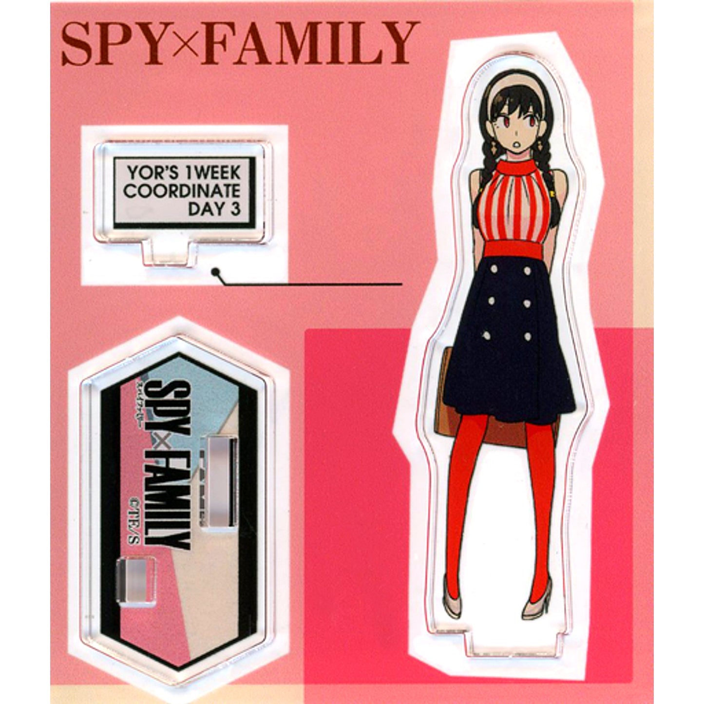 Yor Forger DAY3 SPY x FAMILY Exhibition Acrylic Figure Collection [USED]