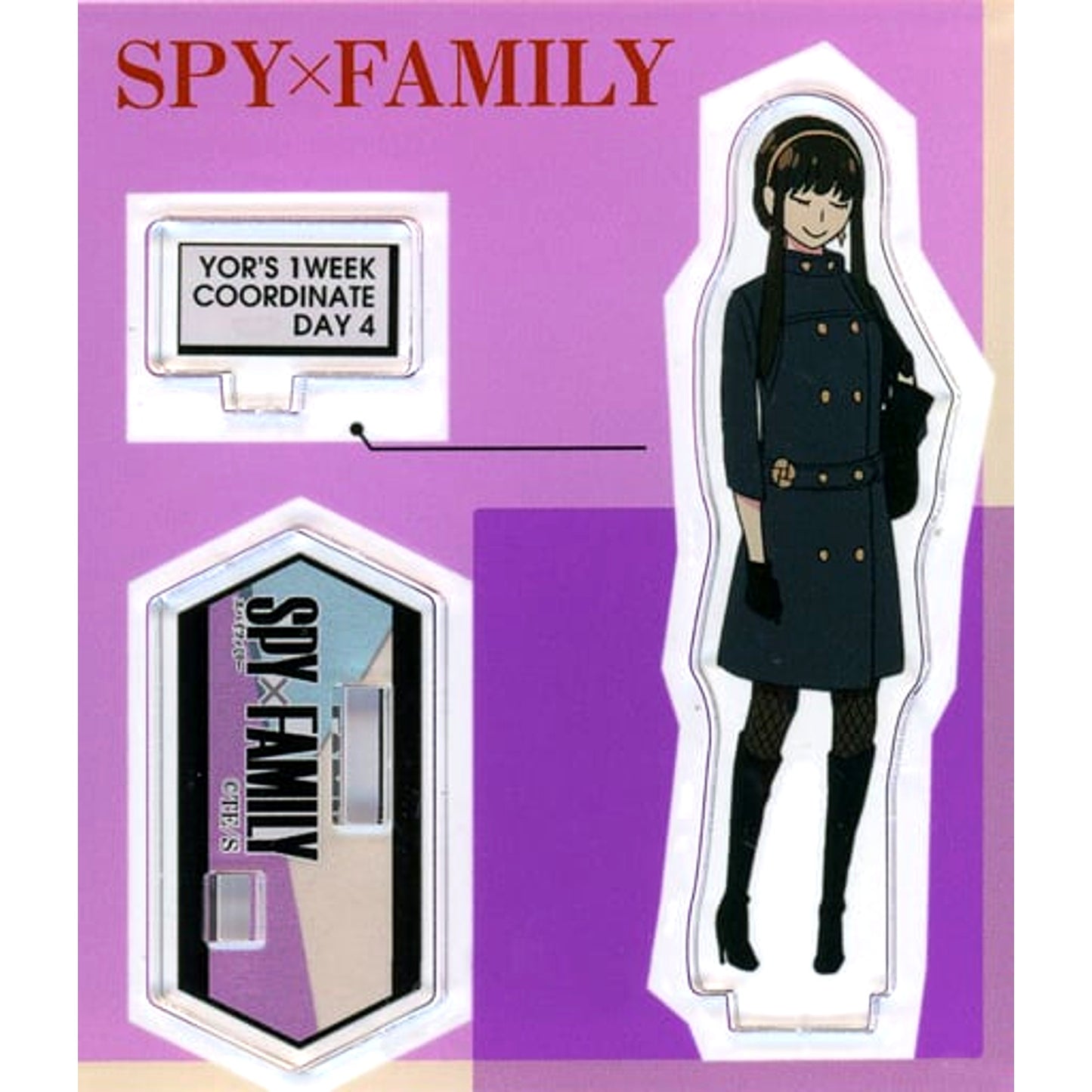 Yor Forger DAY4 SPY x FAMILY Exhibition Acrylic Figure Collection [USED]