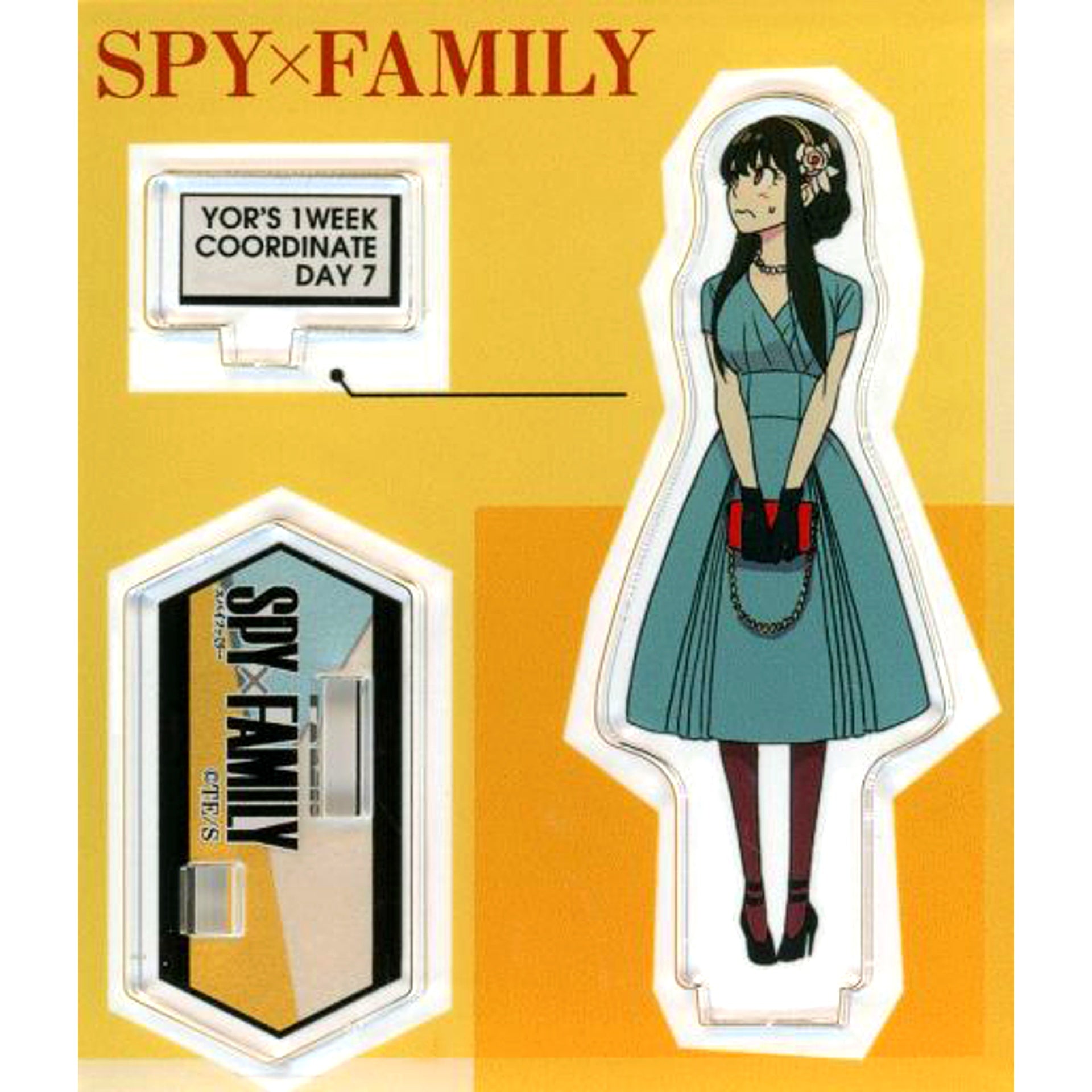 Yor Forger DAY7 Acrylic Figure Collection Spy x Family Exhibition [USED]