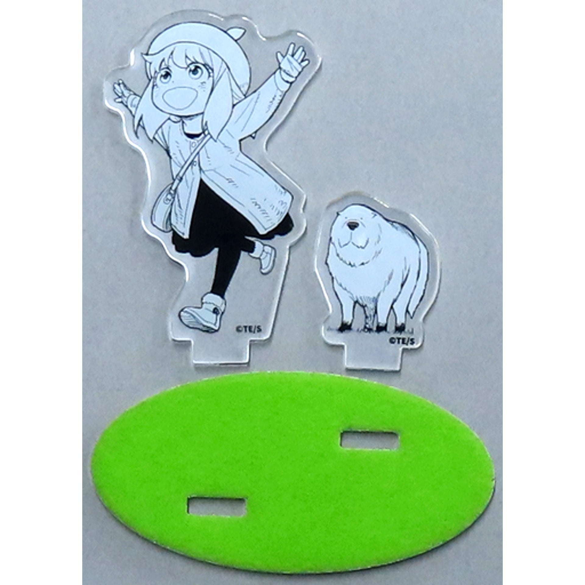 Anya Forger & Bond Forger Fluffy Grass Acrylic Stand SPY x FAMILY Exhibition [USED]