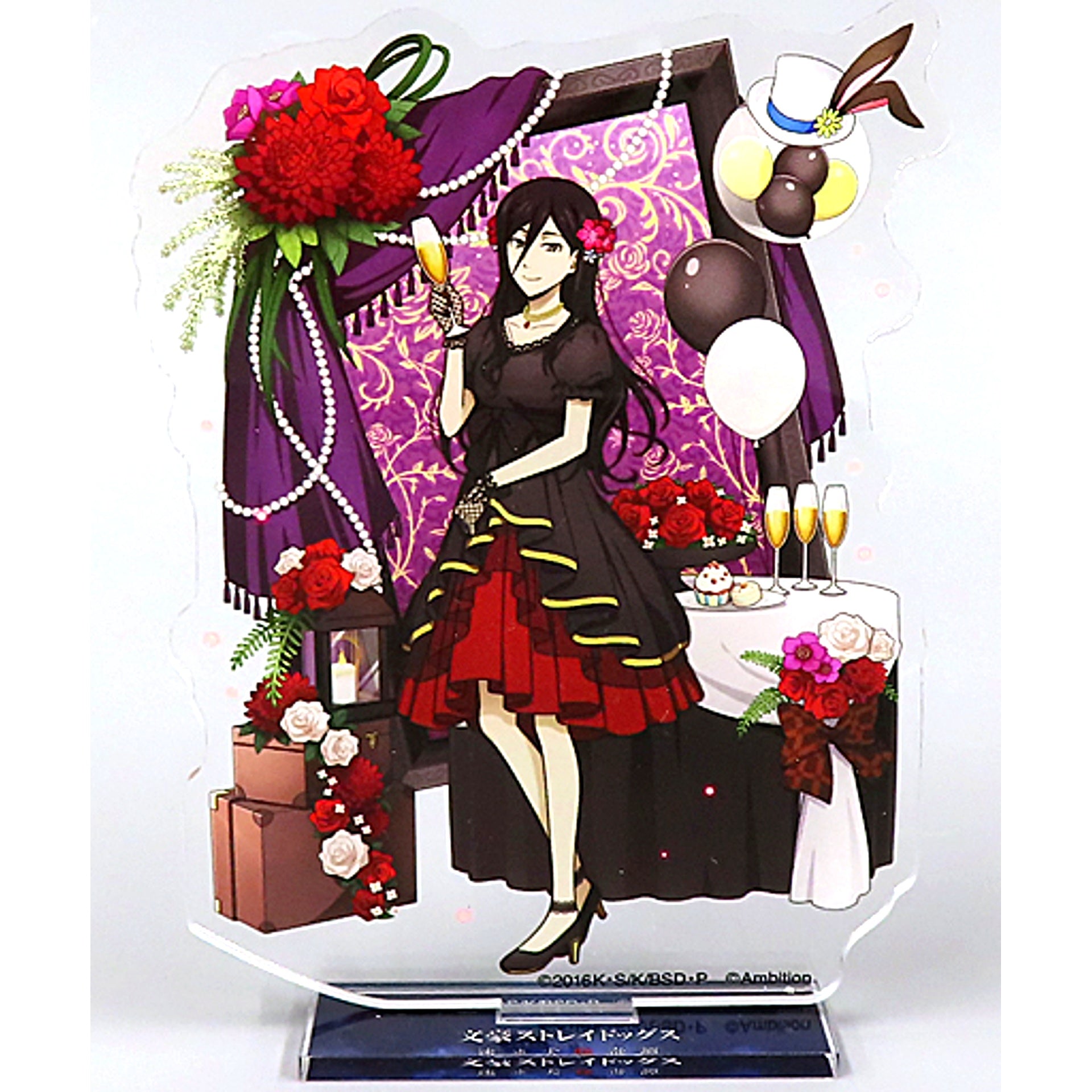 Gin Life-size Acrylic Stand A Bungo Stray Dogs Tales of the Lost x Collabo Cafe Honpo 2023 [USED]