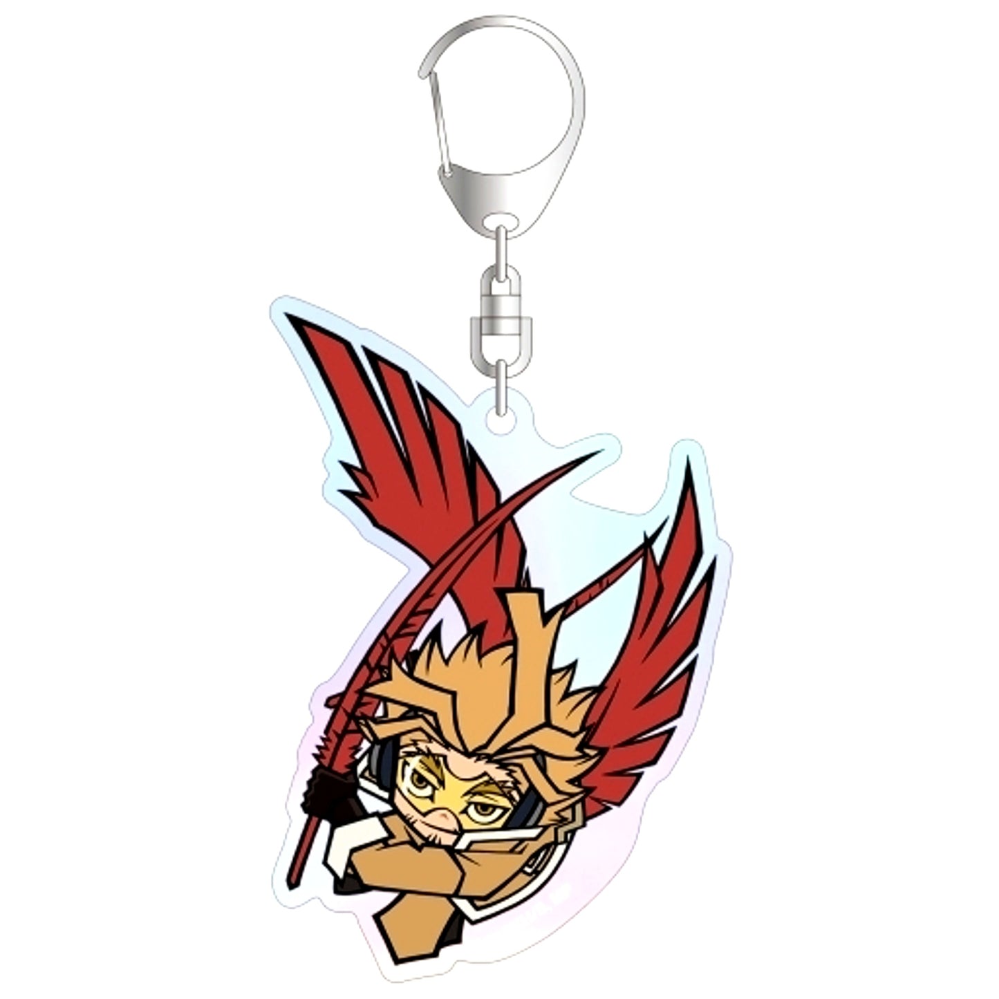 Hawks My Hero Academia Deformed Aurora Big Acrylic Keychain [USED]