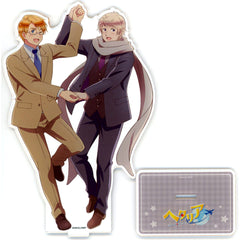 America and Russia Dance Acrylic Stand Hetalia World Stars [USED]