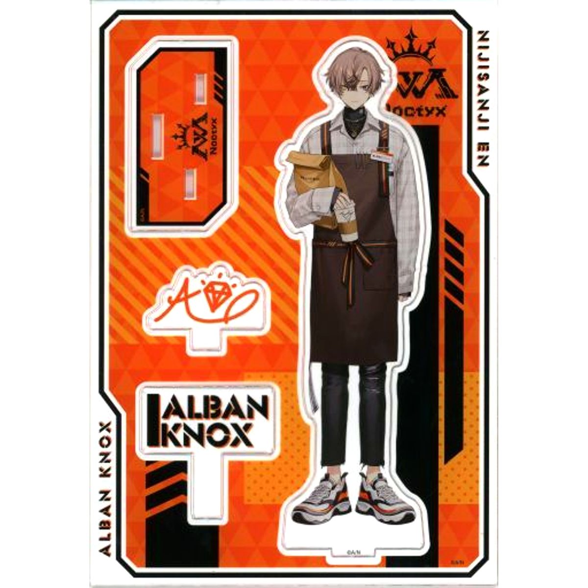 Alban Knox Noctyx Virtual YouTuber Nijisanji Acrylic Stand NIJISANJI EN Noctyx New Outfit Goods [USED]