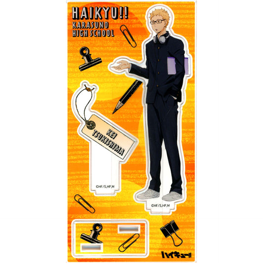 Kei Tsukishima Acrylic Stand Haikyu!! Animate Limited [USED]