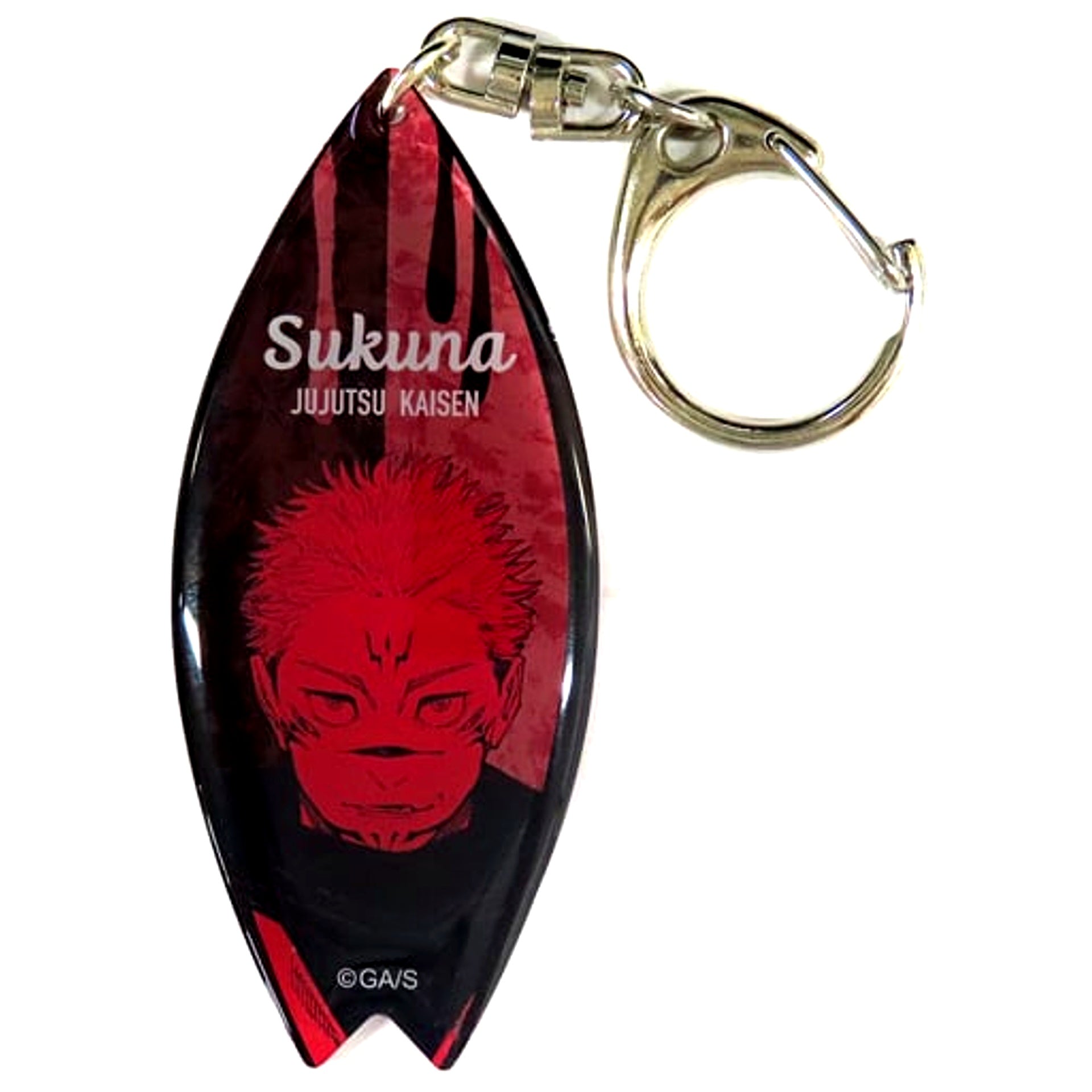Ryomen Sukuna Jujutsu Kaisen Jump Shop Summer Jump Collection 2023 Goods Surfboard-style Acrylic Keychain [USED]